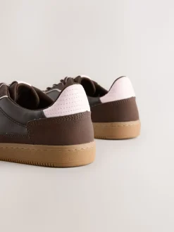 Marron chocolat - Formateurs lacets