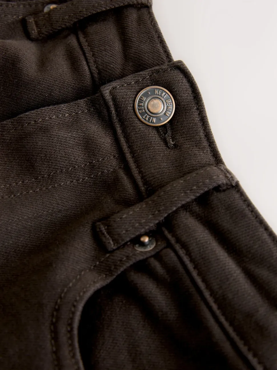 Marron chocolat - Jeans skinny taille mi-haute Hourglass