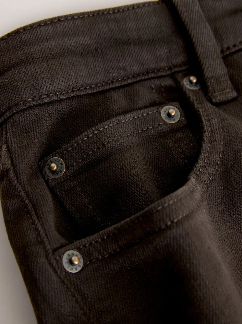 Marron chocolat - Jeans skinny taille mi-haute Hourglass