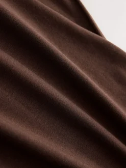 Marron chocolat - Leggings pleine longueur