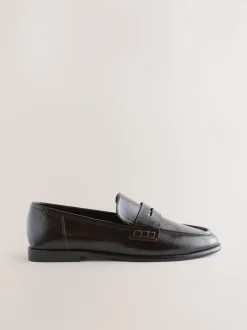 Marron chocolat - Mocassins Forever Comfort® à bout rond