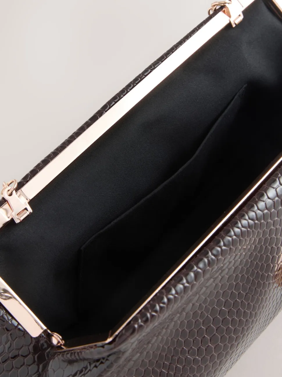 Marron chocolat - Pochette volumineuse