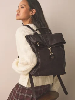 Marron chocolat - Sac à dos souple