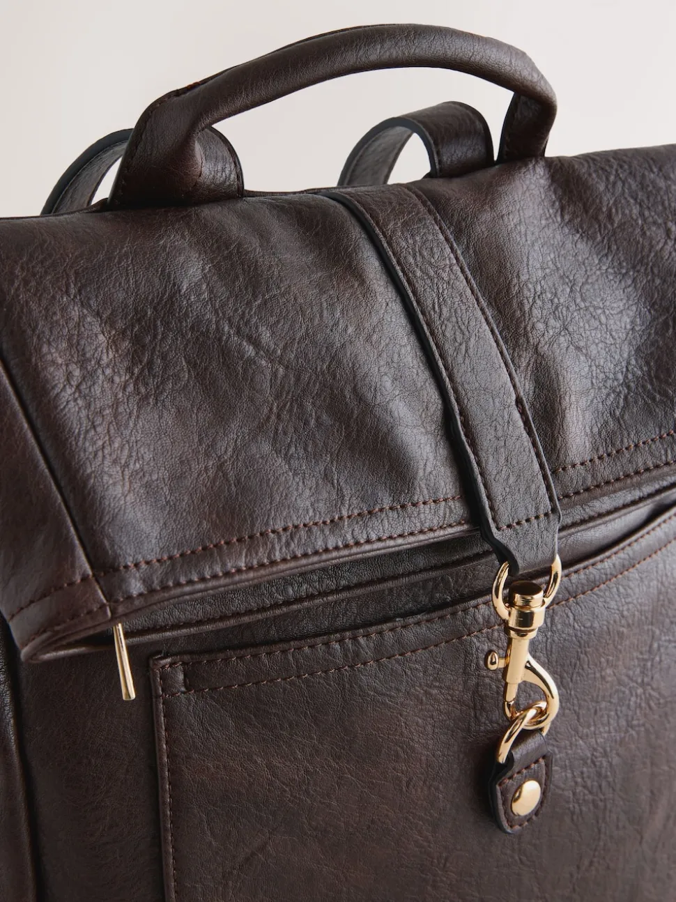 Marron chocolat - Sac à dos souple