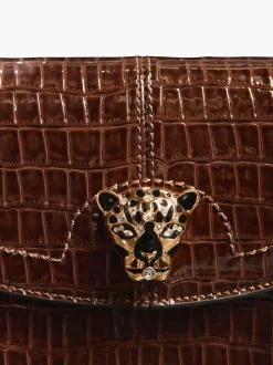 Marron chocolat - Sac bandoulière Lipsy chaîne moyenne