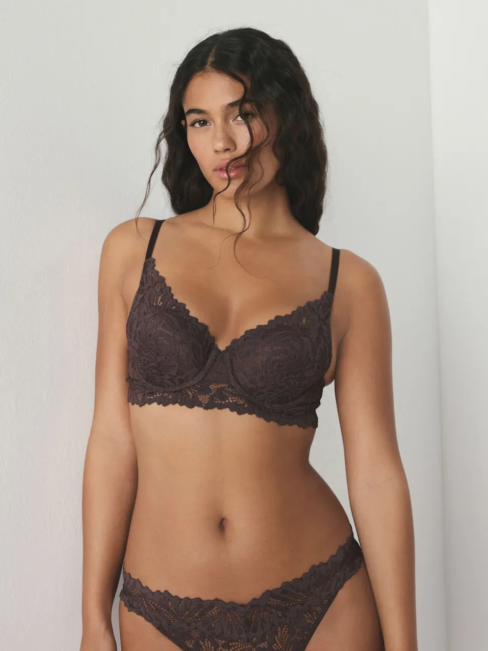 Marron chocolat - Soutien-gorge Dentelle Ultimate Comfort