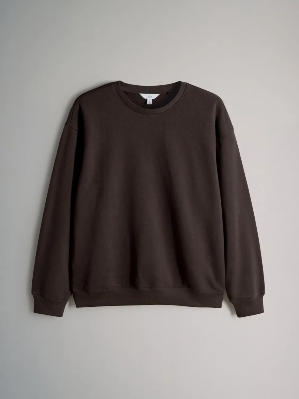Marron chocolat/marron taupe/Crème - The Set 3 Lot Sweat-shirt décontracté à col rond