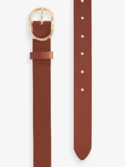 Marron fauve - Ceinture régulière en PU