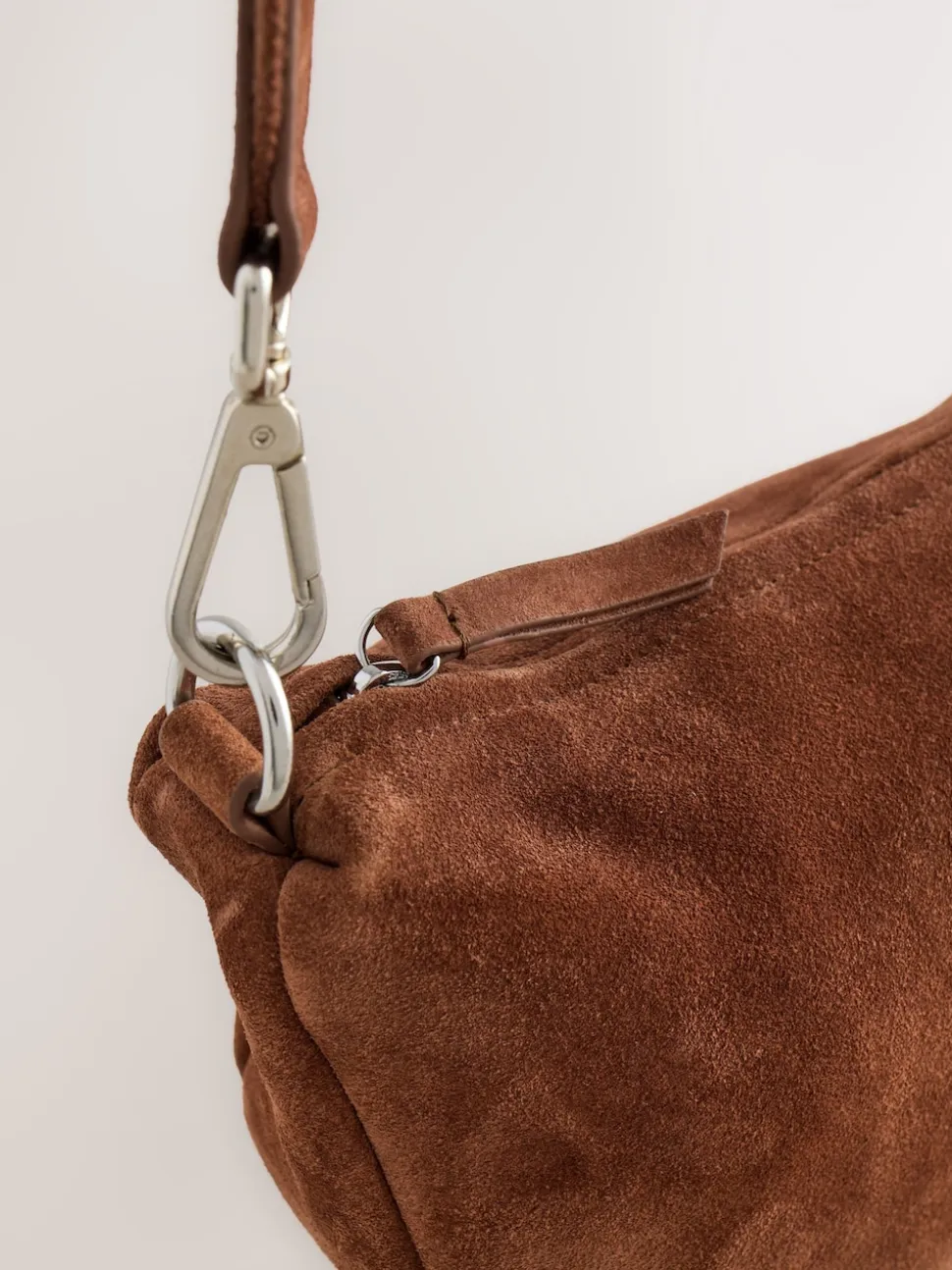 Marron fauve - Sac cross-body en cuir Sling