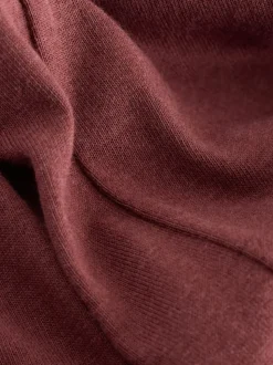 Marron rouille - Barboteuse en jersey à manches courtes