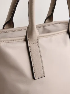 Marron taupe - Sac à bandoulière en nylon