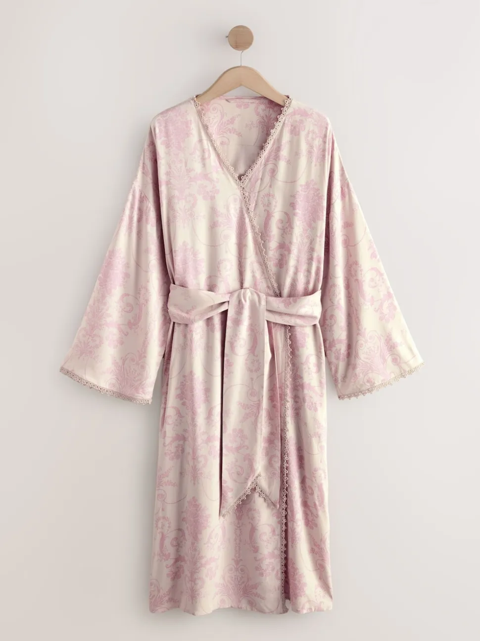 mauve - Peignoir Laura Ashley Josette