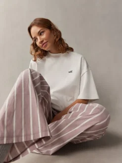 mauve - soi-même. Pyjama à manches courtes