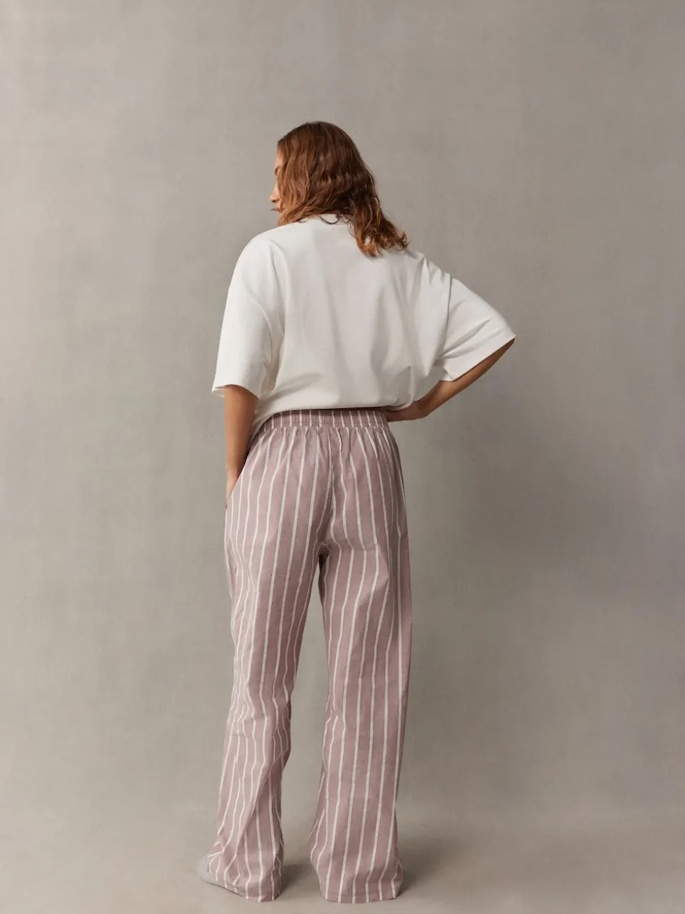mauve - soi-même. Pyjama à manches courtes
