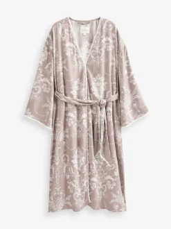 Mauve rose - Peignoir Laura Ashley Josette