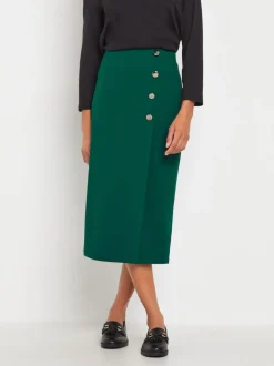 M&Co Jupes mi-long boutonnées