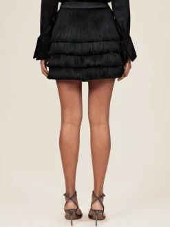 Mini jupe à franges Reiss Chloe