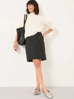 Mini-jupe FatFace en tweed