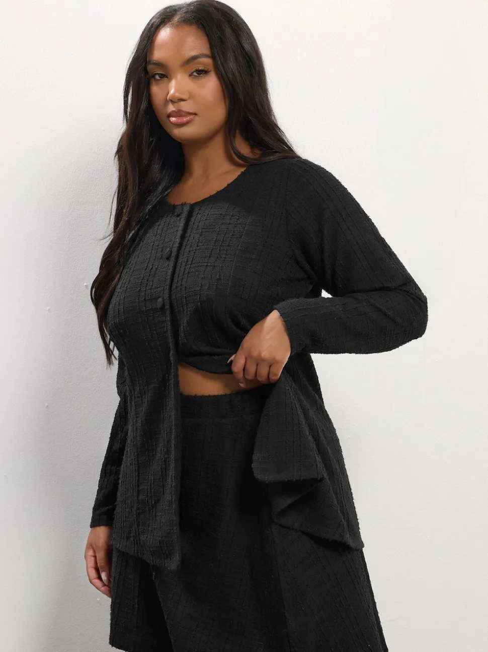 Minijupe Yours Curve en boucle