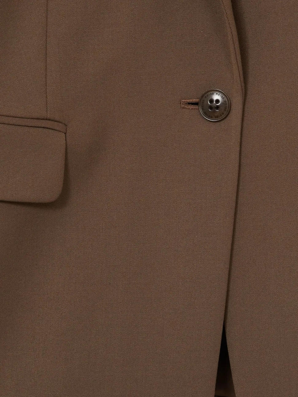 Mink neutre - Blazer de costume droit ajusté Reiss Gabie