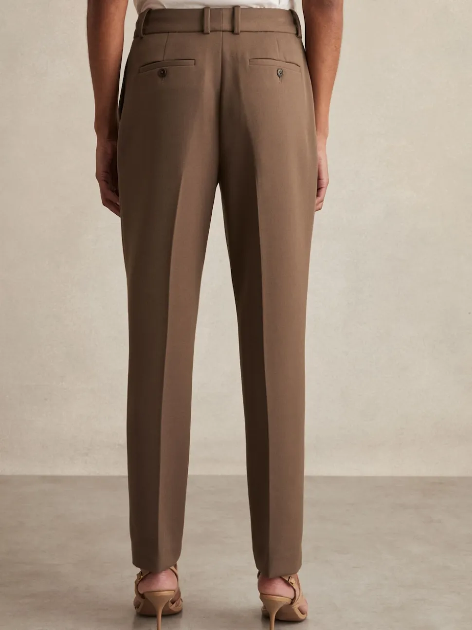Mink neutre - Pantalon de costume Reiss Gabi slim