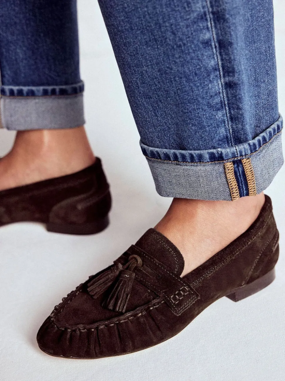 Mocassins Boden doux froncés