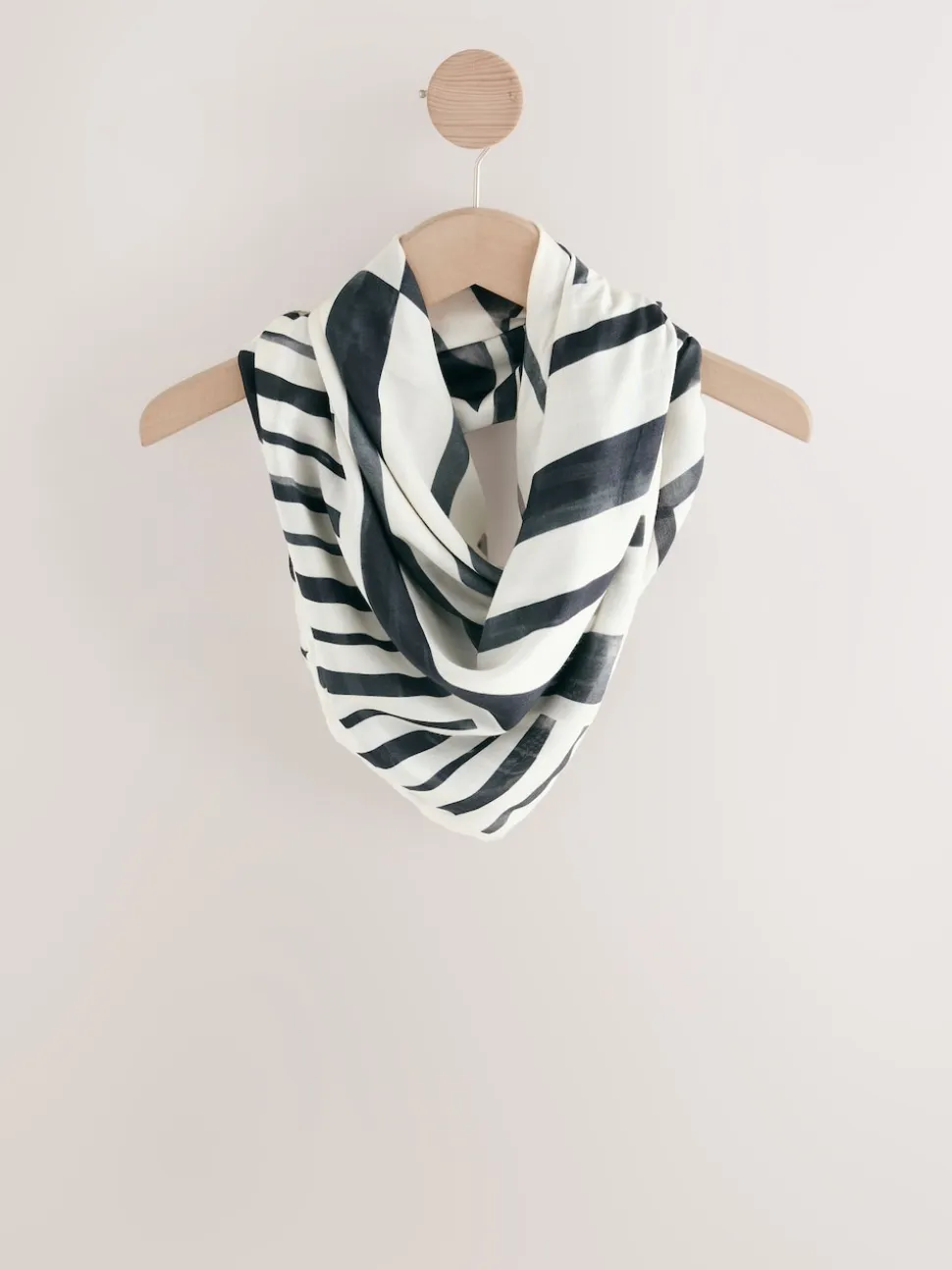 Motifs Géométriques noir/blanc - Écharpe carrée
