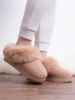 Mules texturées Totes Toasties Ladies Icon à semelle épaisse
