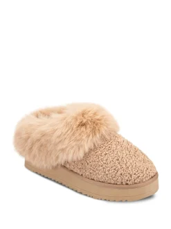 Mules texturées Totes Toasties Ladies Icon à semelle épaisse