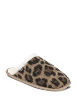 Mules Totes Isotoner en fourrure pour femme