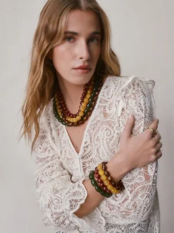 Multicolore - 4 Layer Beaded Necklace
