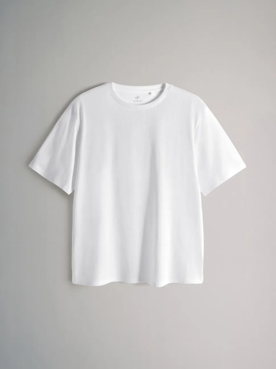 Multicolore - The Set lot de 4 t-shirts décontractés à manches courtes
