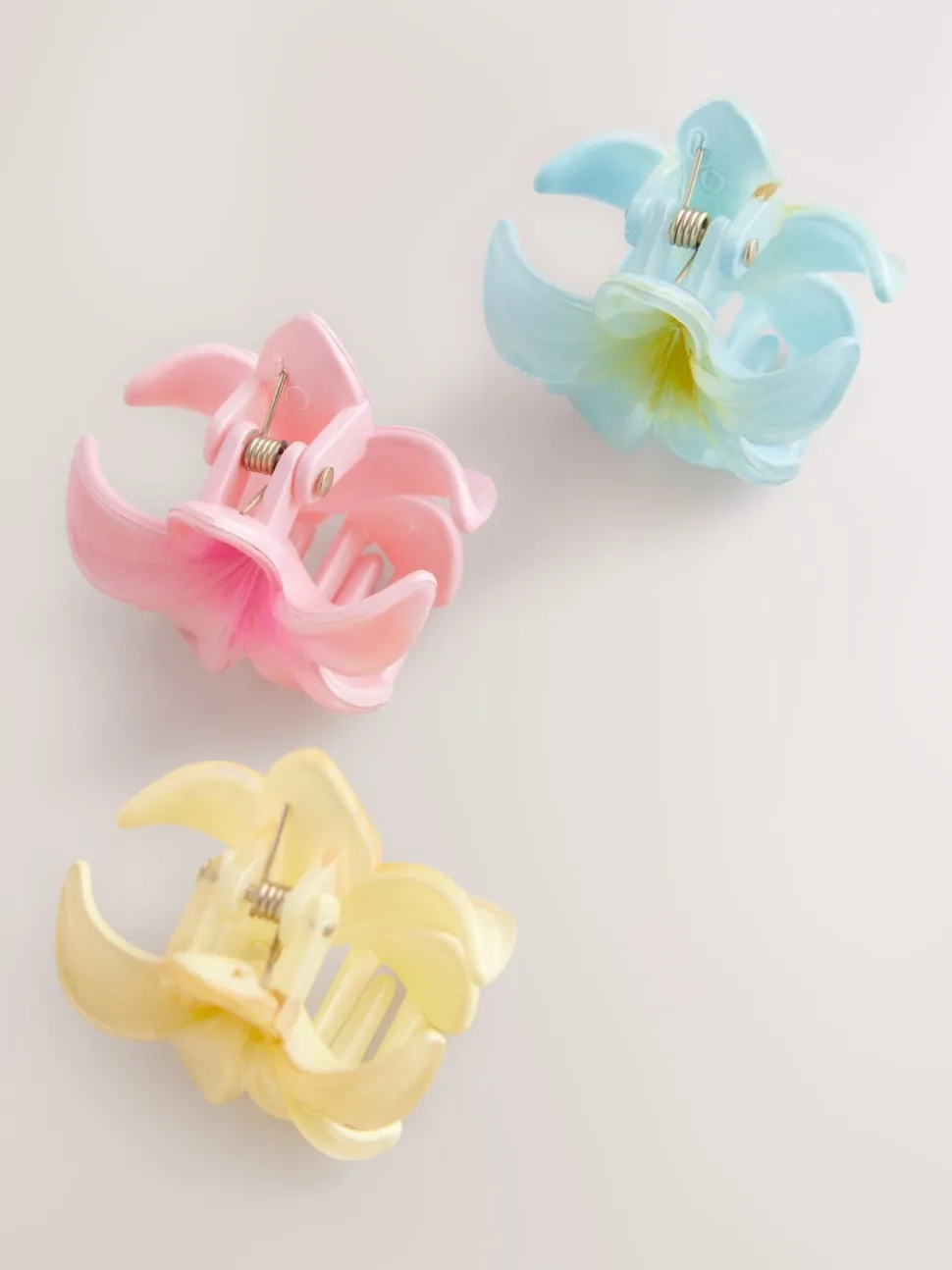 Multocolore - Lot de mini pinces à cheveux à fleurs 3
