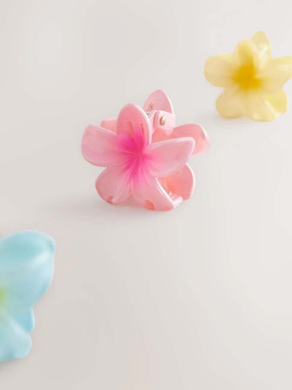Multocolore - Lot de mini pinces à cheveux à fleurs 3