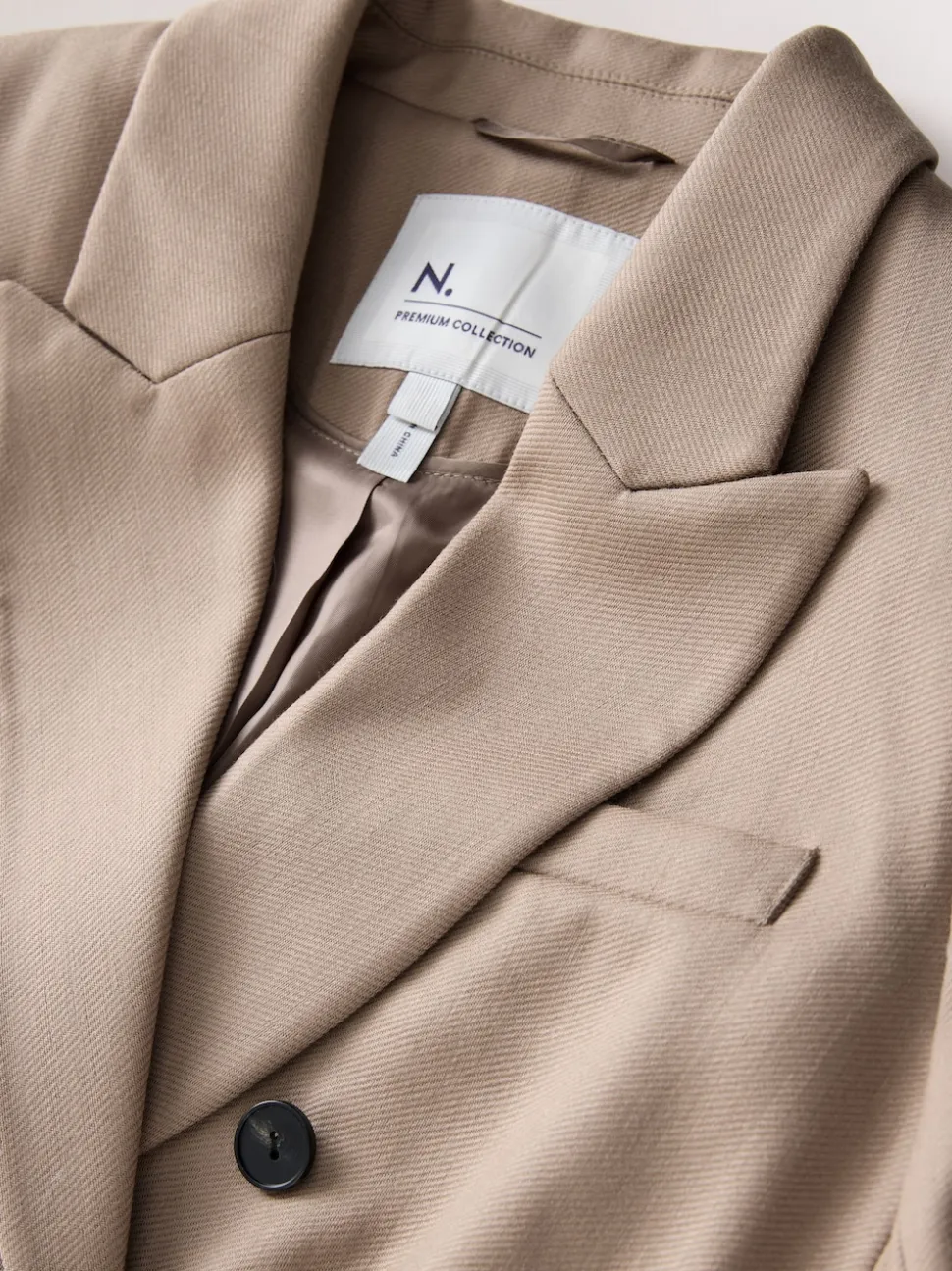 neutre - Blazer N. Premium en sergé de laine Blend