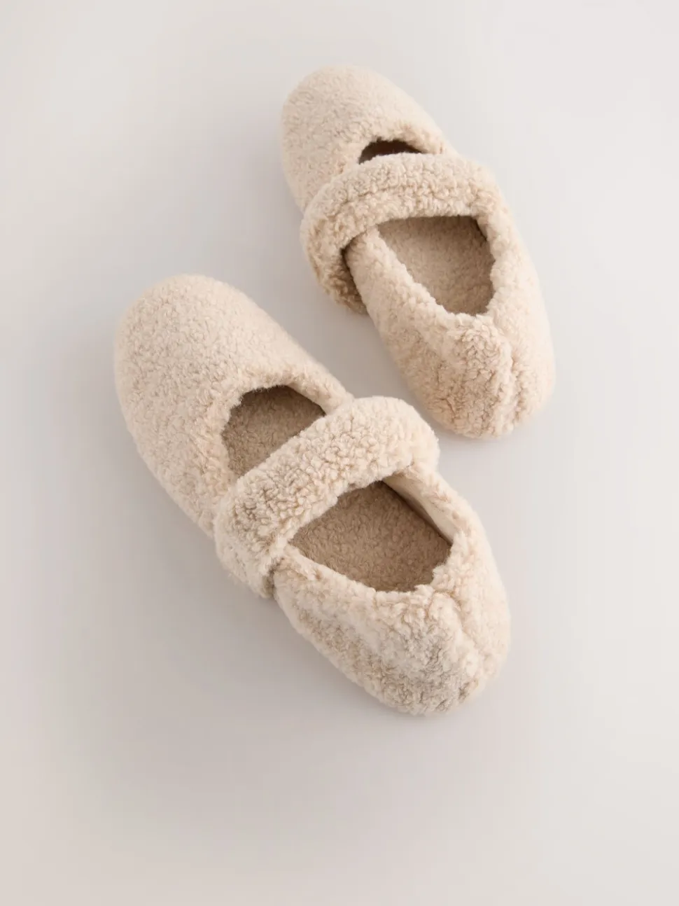 neutre - Chaussons Borg Ballet
