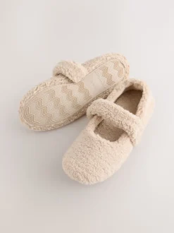 neutre - Chaussons Borg Ballet