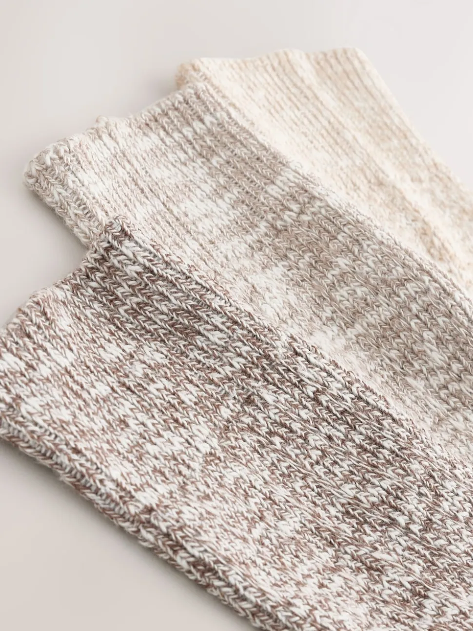 neutre - Lot de 3 paires de chaussettes en coton souple