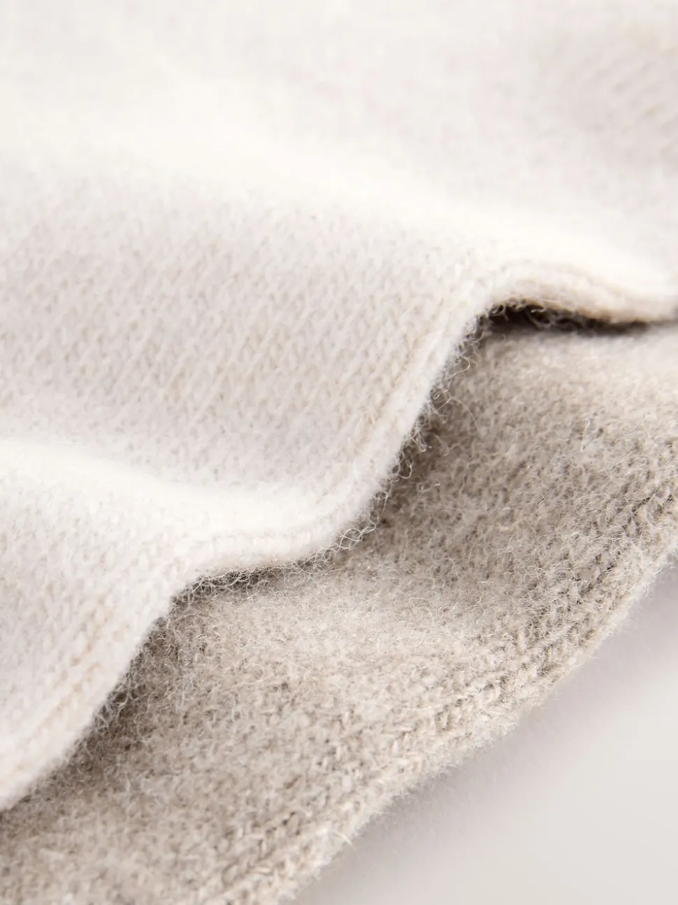 neutre - Lot de 2 paires de chaussettes en laine mérinos