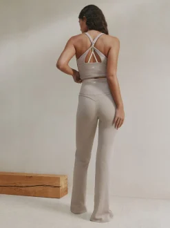 neutre - soi-même. Leggings évasés taille haute