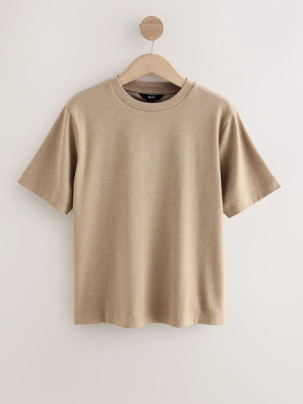 neutre - T-shirt N. Premium confortable à Manches courtes et Col rond