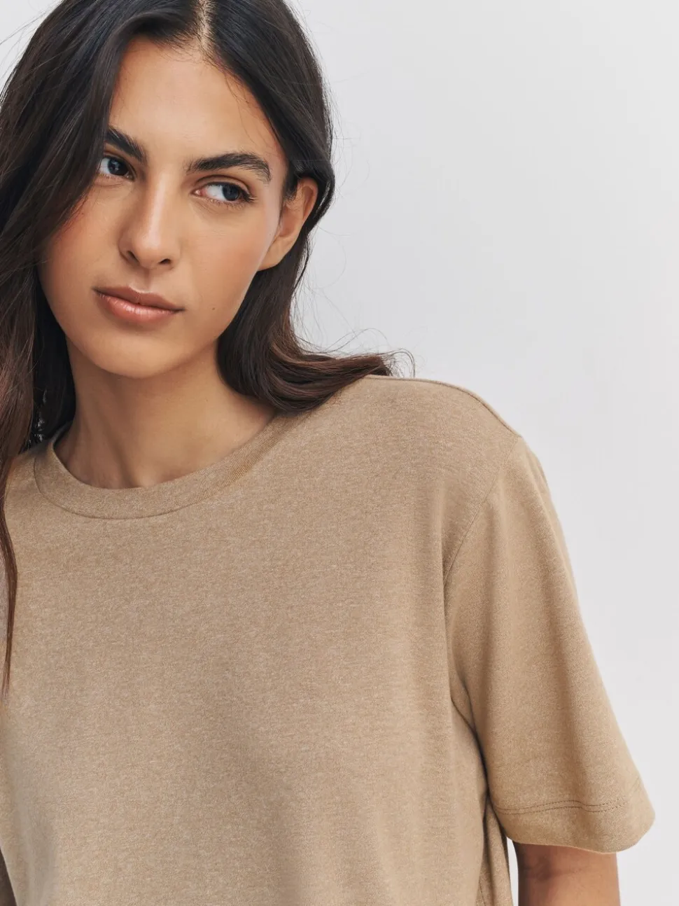 neutre - T-shirt N. Premium confortable à Manches courtes et Col rond
