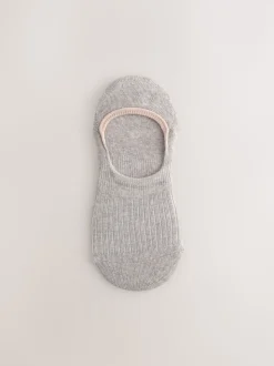 Neutre côtelé - Paquet de chaussettes invisibles 4