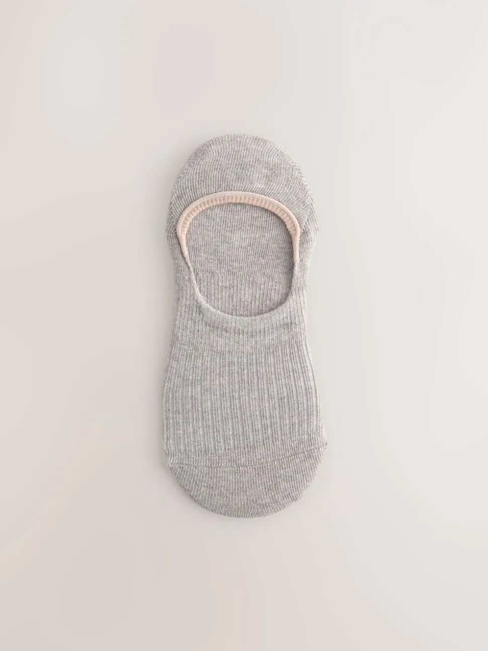 Neutre côtelé - Paquet de chaussettes invisibles 4