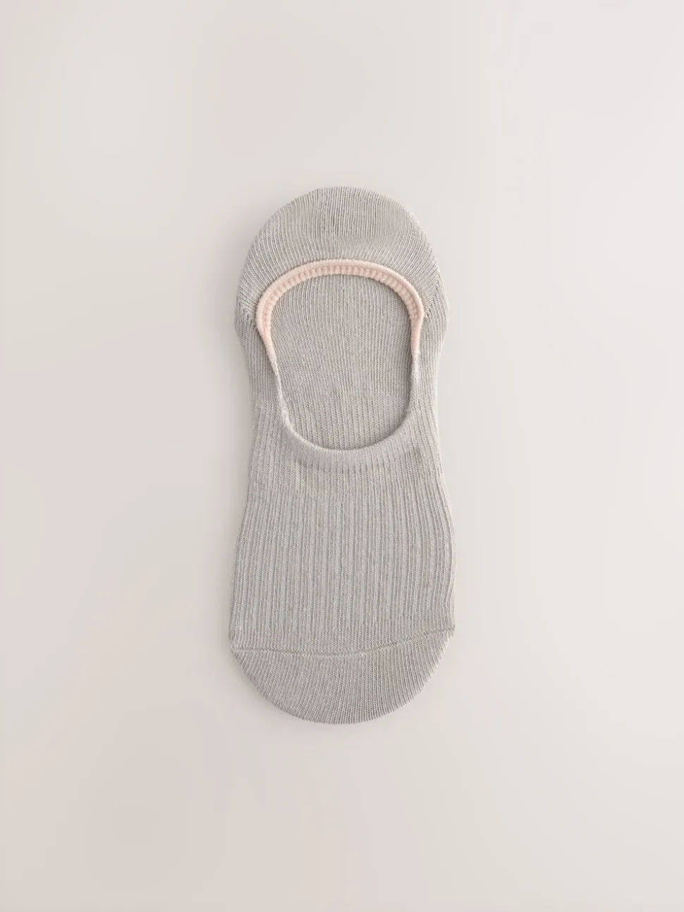 Neutre côtelé - Paquet de chaussettes invisibles 4