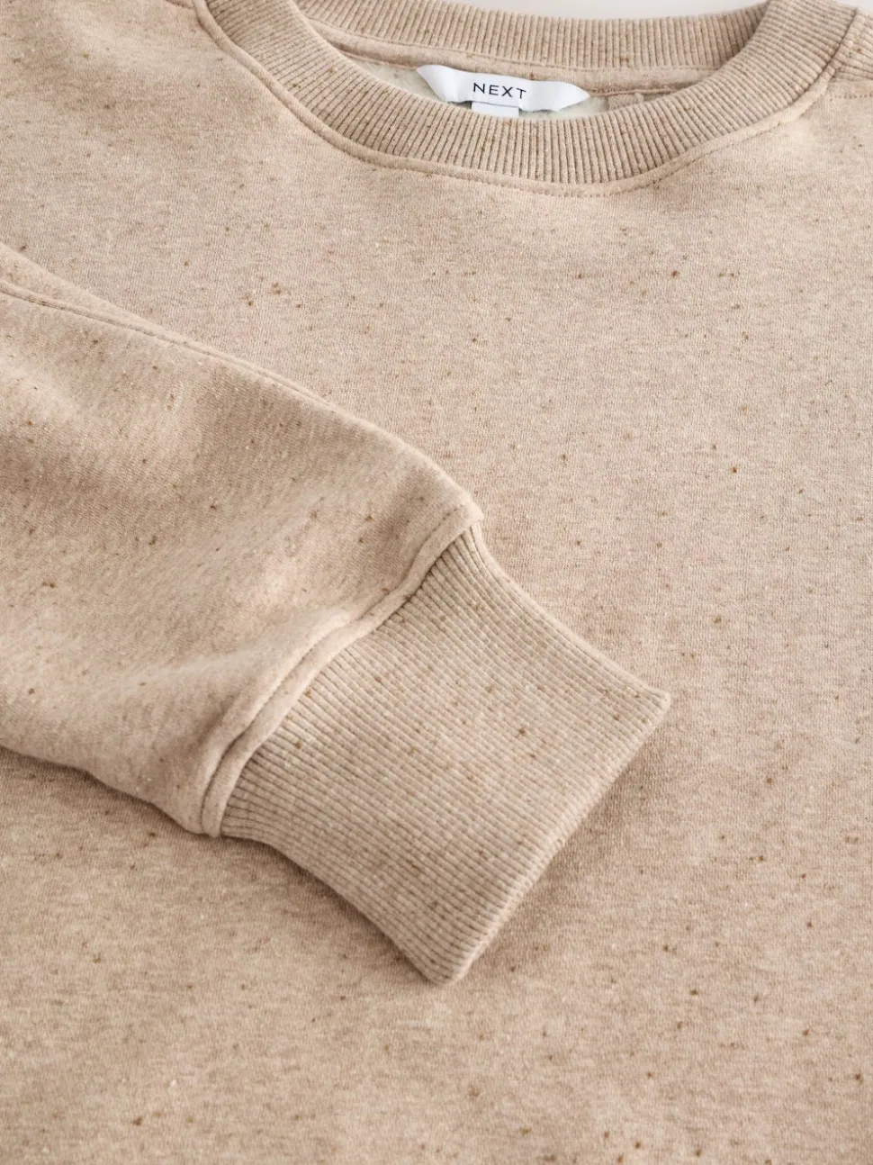 Neutre neutre - Sweat-shirt long Essentiels coupe décontractée avec poches