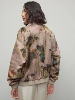 Neutre/fleuri - bomber