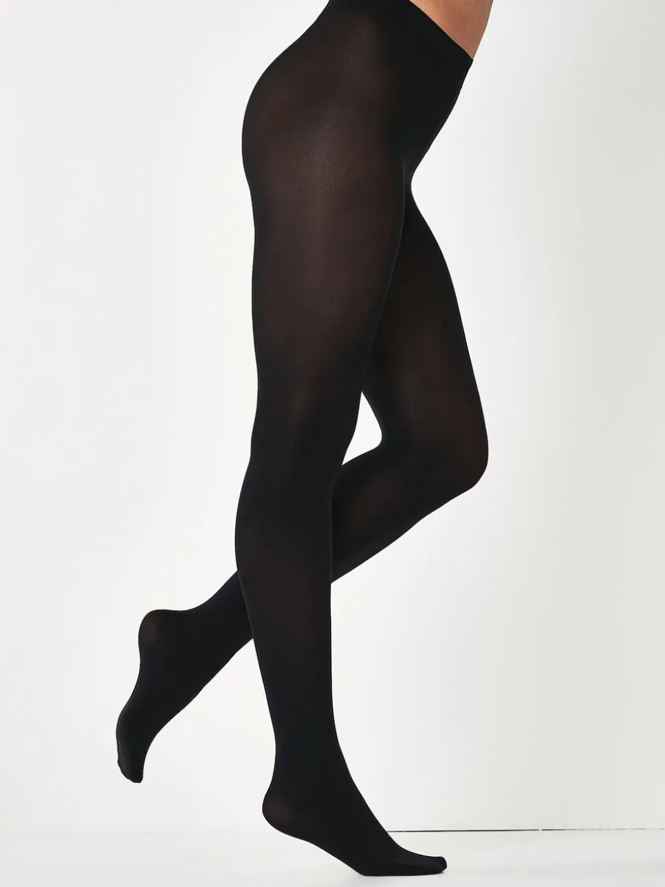 Noir - 100 collants Opaque Denier