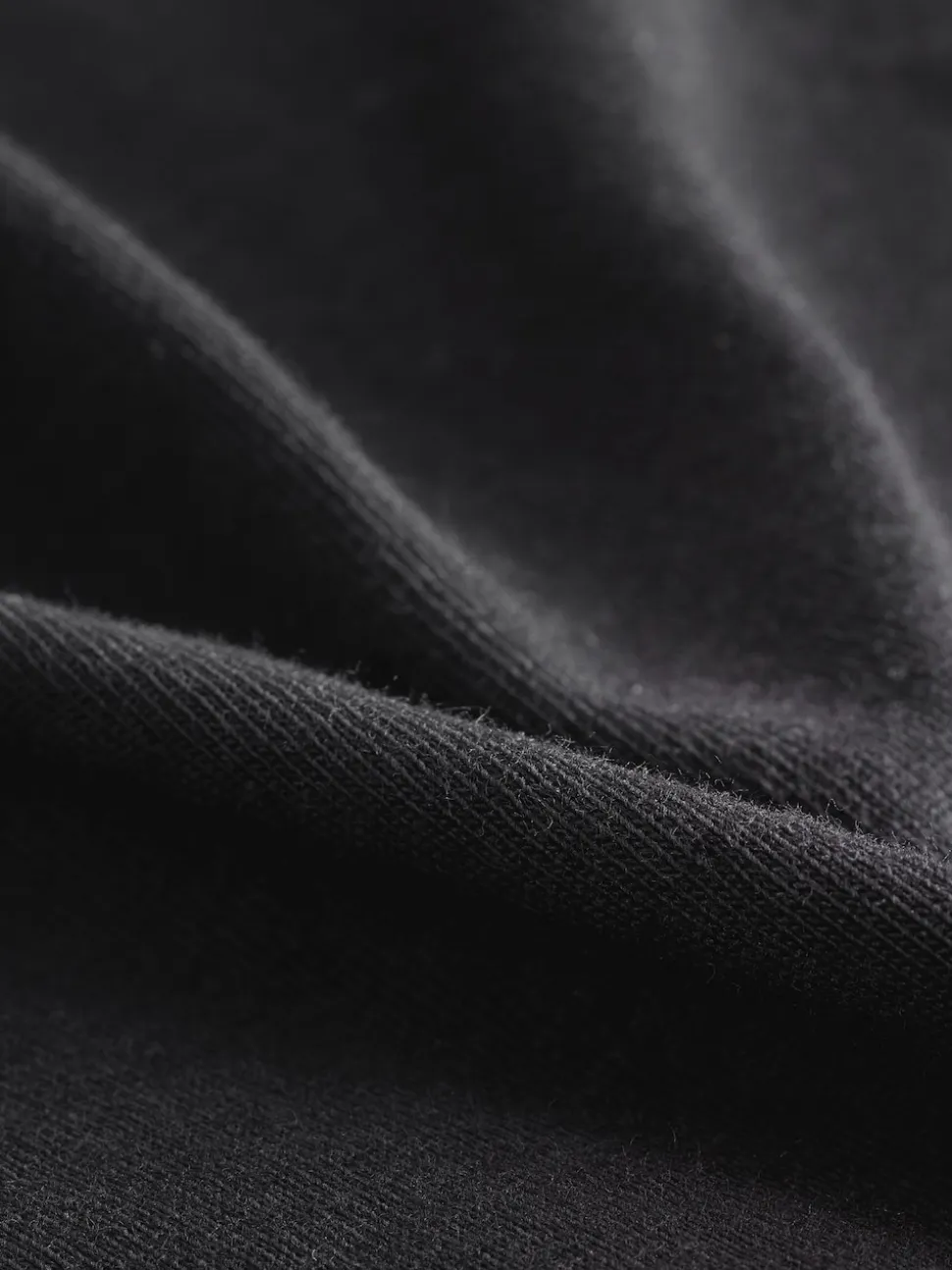Noir - 100% coton Mancherons Col en V Mini robe