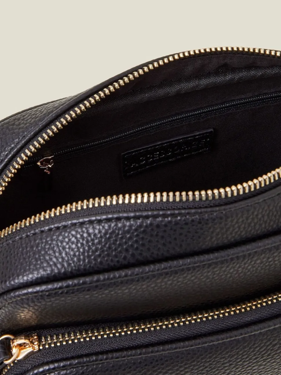 Noir - Accessorize - Sac à caméra à double fermeture éclair